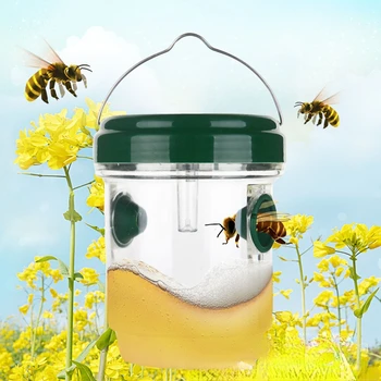 2022 Солнечный Пчелоуловитель Пчеловод Пластиковая Клетка Пчелоуловитель Инструмент Для Пчеловодства Оборудование Пчеловод Оборудует Комнату Ловушкой Для Плодовых Мух