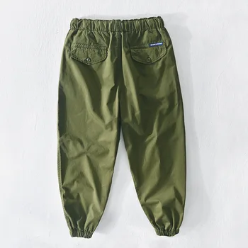 2023 Новые весенне-летние мужские брюки, свободные, с большими карманами, винтажные повседневные брюки армейского зеленого цвета, мужская одежда на весну и лето