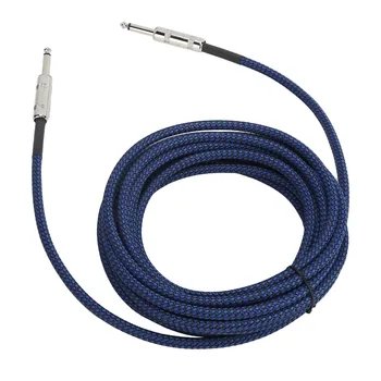 Гитарный кабель JORINDO 6,35 мм С Низким уровнем шума, Шнур для Усилителя Музыкальных инструментов 1/4 дюйма 6 м / 19.7ftJD6204