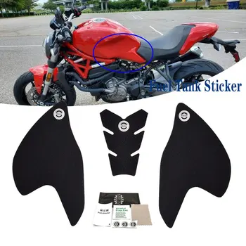 Для Ducati Monster 821 2015-2020 Защита бензобака мотоцикла Защита тягового щитка топливного бака Защитная наклейка