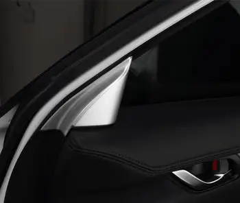 Для Mazda Cx-8 CX8 2020 2017-2019 Внутреннее Переднее Стекло Треугольная Крышка Отделка Отделка Стойки Планки Наклейка Автомобильные Аксессуары
