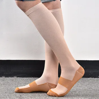 Нейлоновые носки высокого давления, Новые быстросохнущие Эластичные мужские носки высокого качества с защитой от осыпания, Оптовая продажа, 5 пар/лот