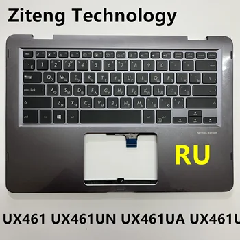 НОВАЯ клавиатура с подсветкой на русском языке RU, подставка для рук ASUS ZenBook UX461 UX461UN UX461UA UX461U 13NB0GD1AM0131 с подсветкой