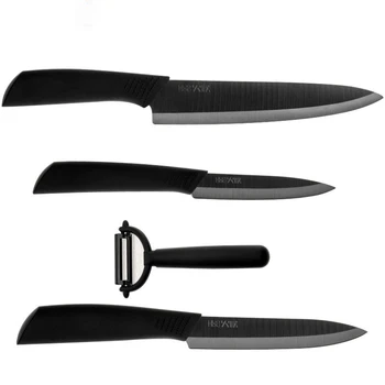 Оригинальный Кухонный набор HuoHou 4 ШТ Нано-керамический Нож 4 6 8 Дюймов Легкий и Экологически Чистый Керамический нож с Антипригарным покрытием