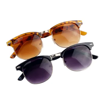 Ретро Винтажные солнцезащитные очки с кошачьим глазом, солнцезащитные очки в полурамке, Женские солнцезащитные очки с защитой от ультрафиолета, женские очки для путешествий и вечеринок.