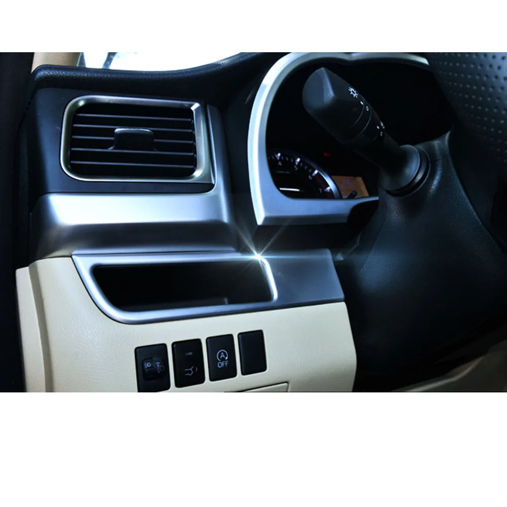 Высокое Качество Стайлинга Автомобилей Основной Ящик Для Хранения Защитная Накладка Чехол-Ручка Панель Рамка Для Toyota Highlander 2015 2016 2017-2020
